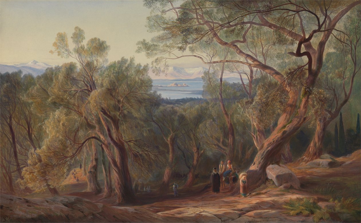 Korfu alkaen Santa Decca tekijältä Edward Lear