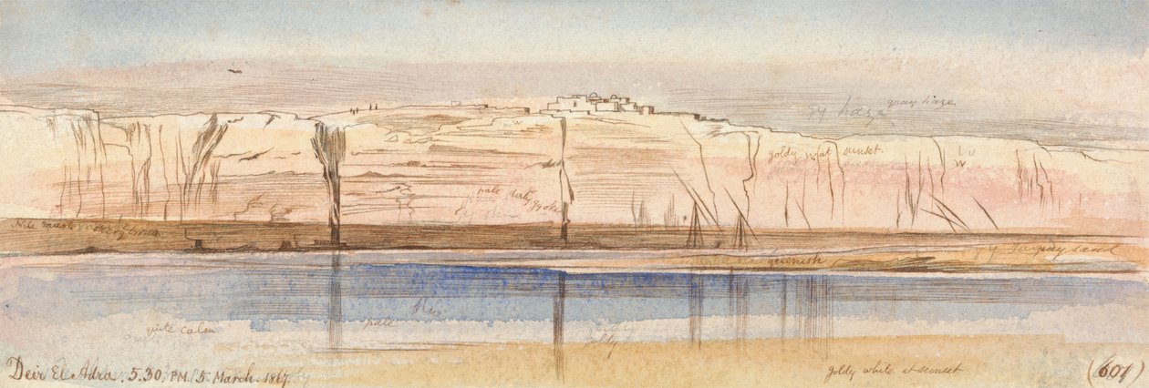 Deir El Adra tekijältä Edward Lear