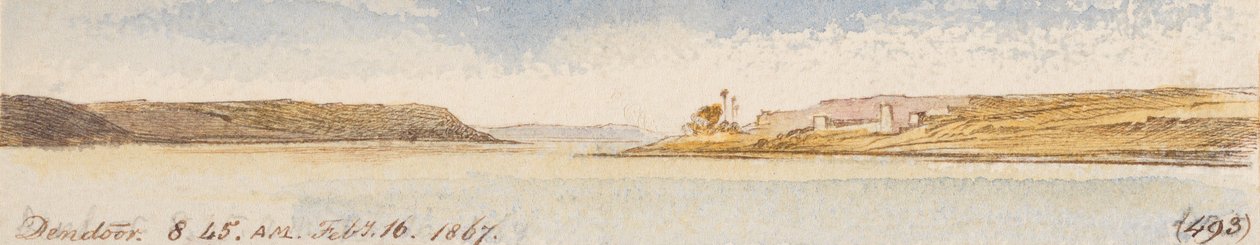 Dendoor; 16. helmikuuta 1867 klo 8.45 (493) tekijältä Edward Lear