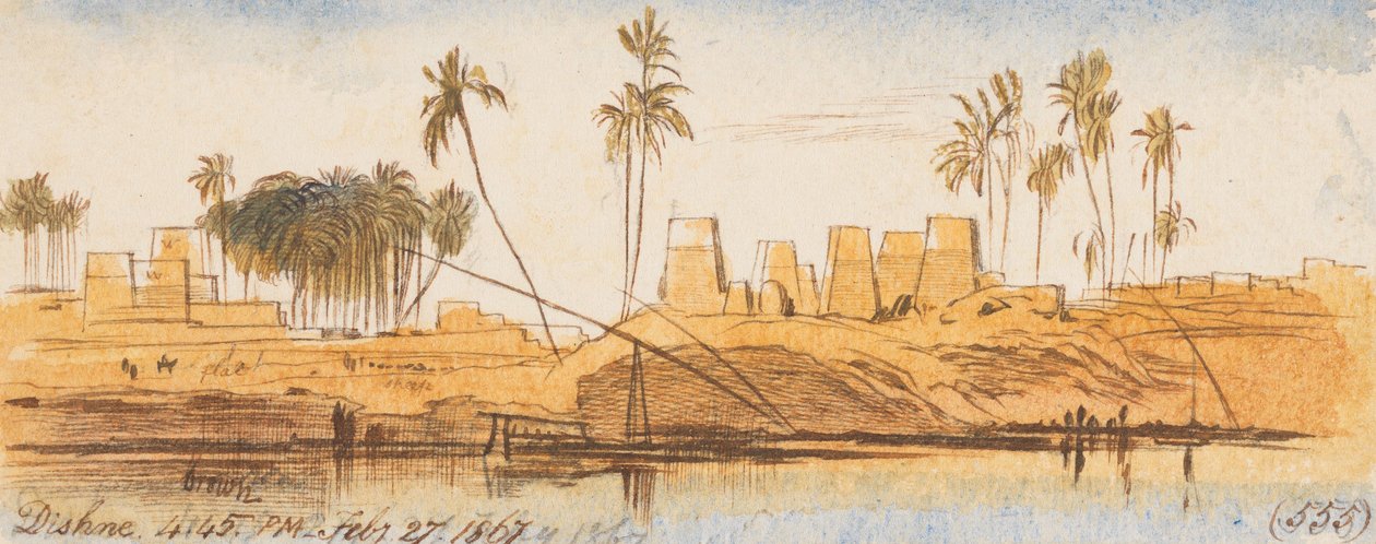 Dishne; 27. helmikuuta 1867 klo 16.45 (555) tekijältä Edward Lear