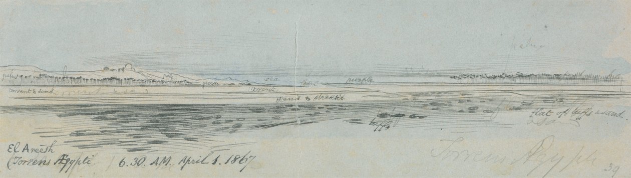 El Areesh (Torrens Aegypti) tekijältä Edward Lear