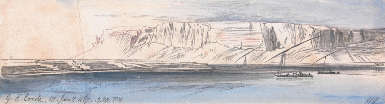 Gebel Sheikh Eredi tekijältä Edward Lear