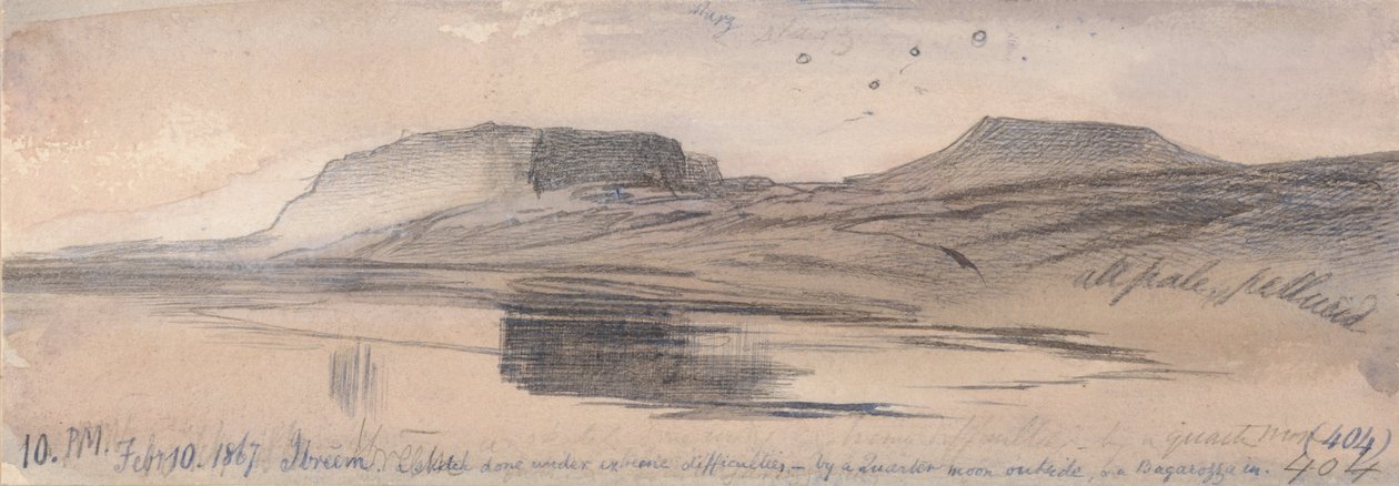 Ibreem, 22.00, 10. helmikuuta 1867 (404) tekijältä Edward Lear