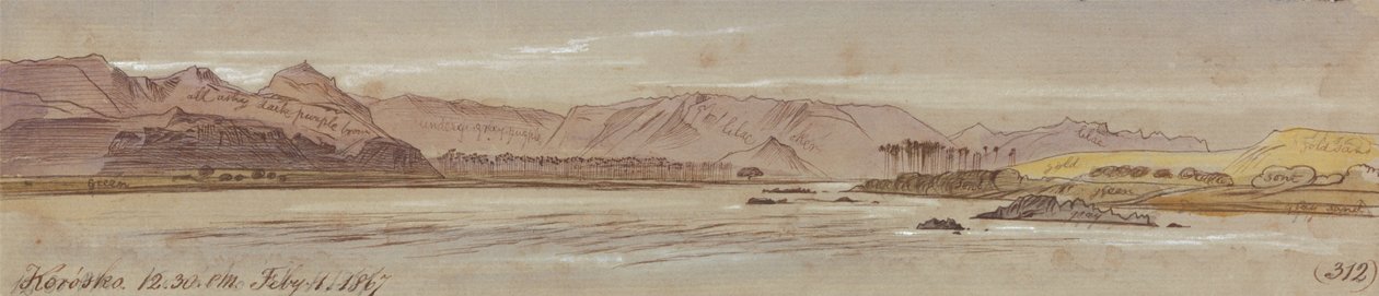 Korosko tekijältä Edward Lear