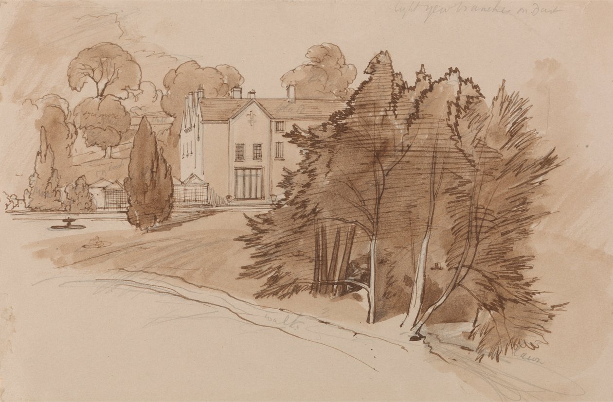 Kartano (Knowsley Lane) tekijältä Edward Lear