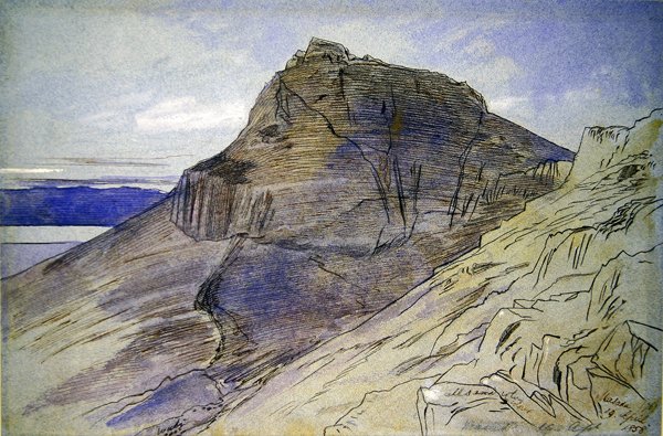 Masada Kuolleenmeren rannalla tekijältä Edward Lear