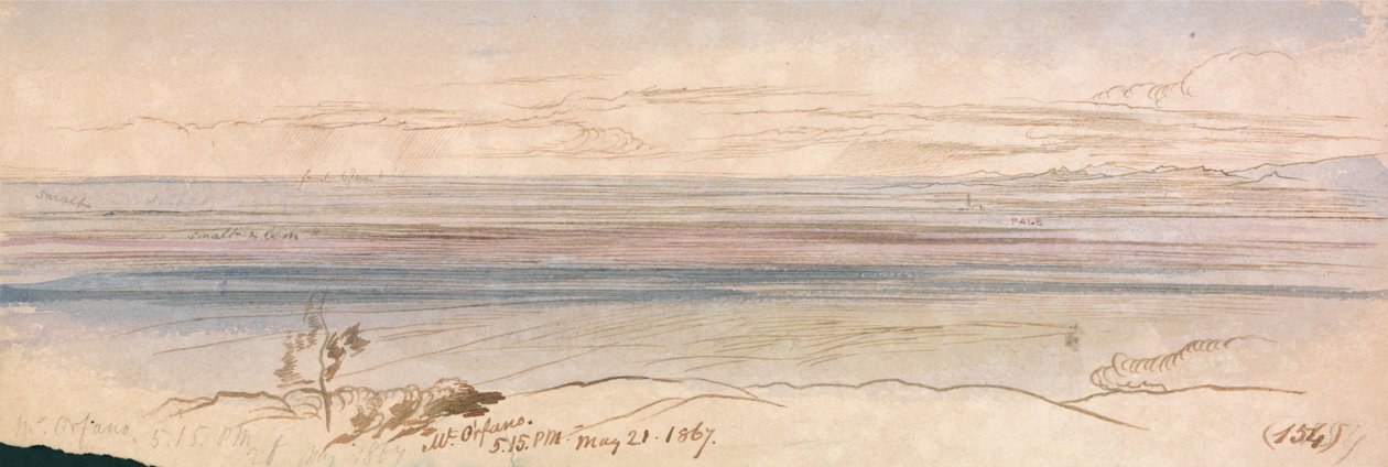 Mt. Orfano tekijältä Edward Lear