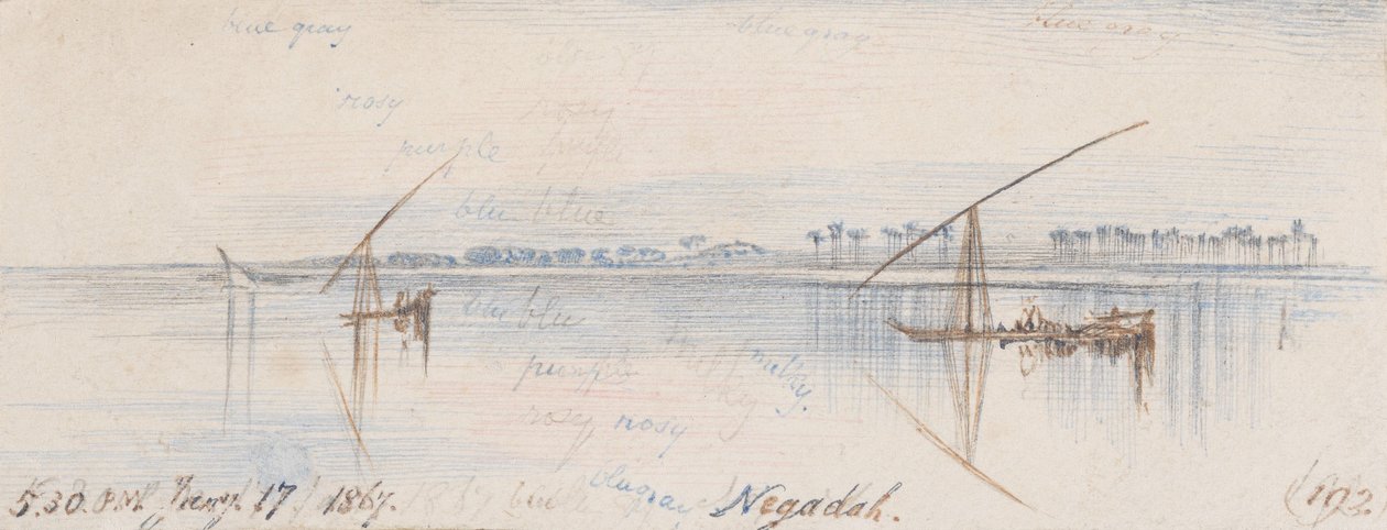 Negadah; 17. tammikuuta 1867 klo 17.30 (192) tekijältä Edward Lear