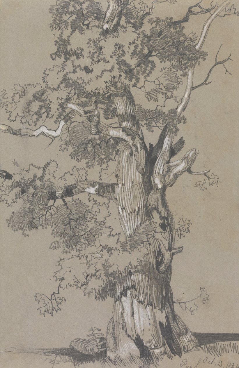 Parham, lokakuu 13.1834 tekijältä Edward Lear