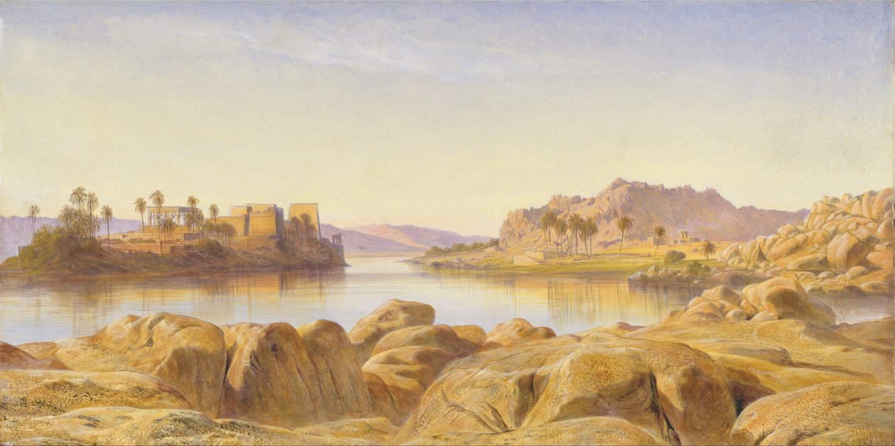 Philae, Egypti tekijältä Edward Lear