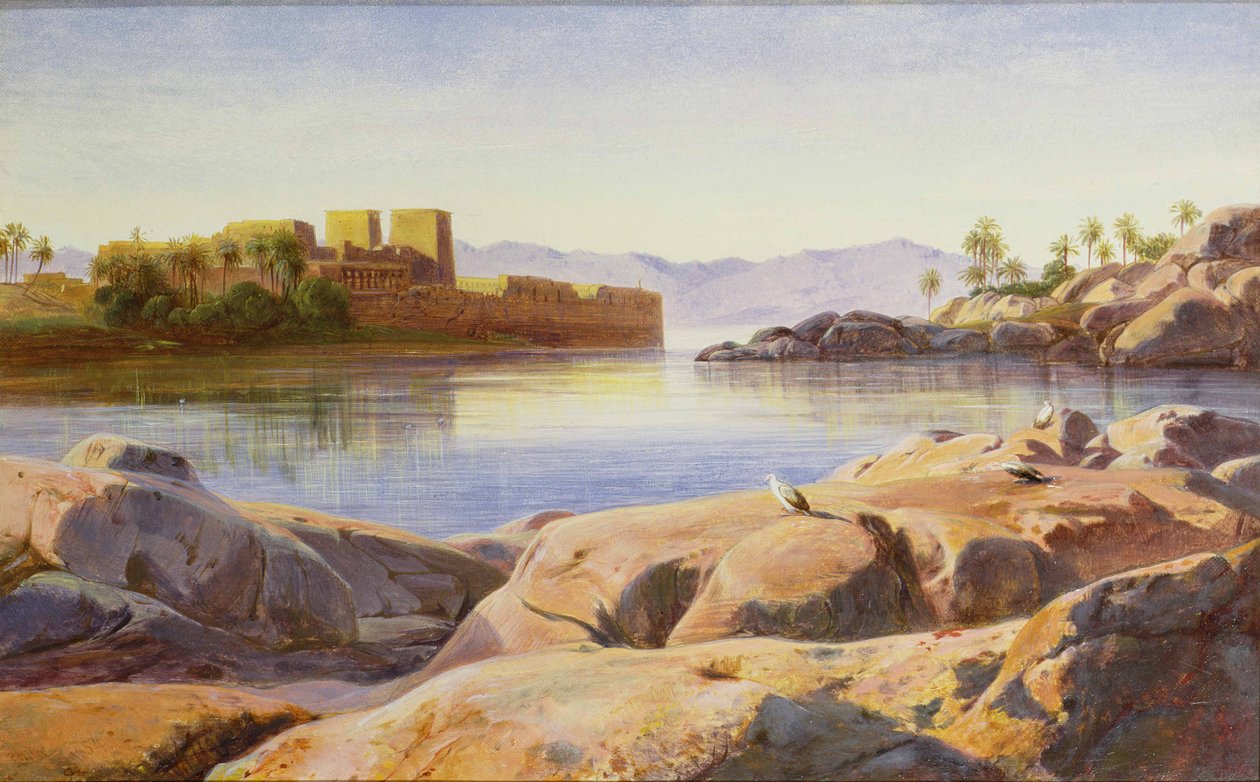 Huonekalut ja erilaiset esineet 1100- ja 1300-luvuilta tekijältä Edward Lear