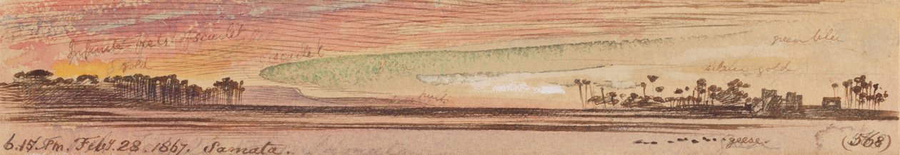 Samata; 28. helmikuuta 1867 klo 18.15 (568) tekijältä Edward Lear