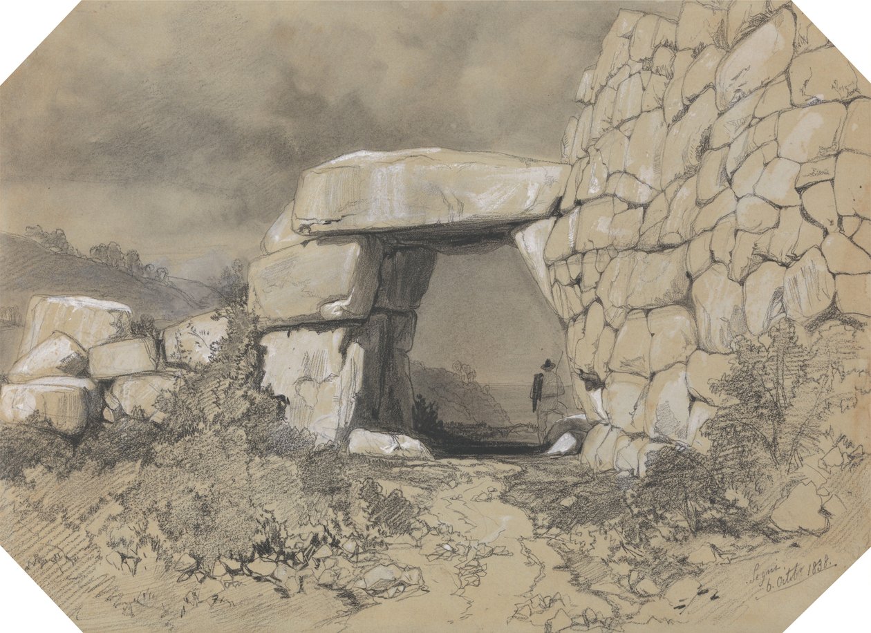 Segni, 6. lokakuuta 1838 tekijältä Edward Lear