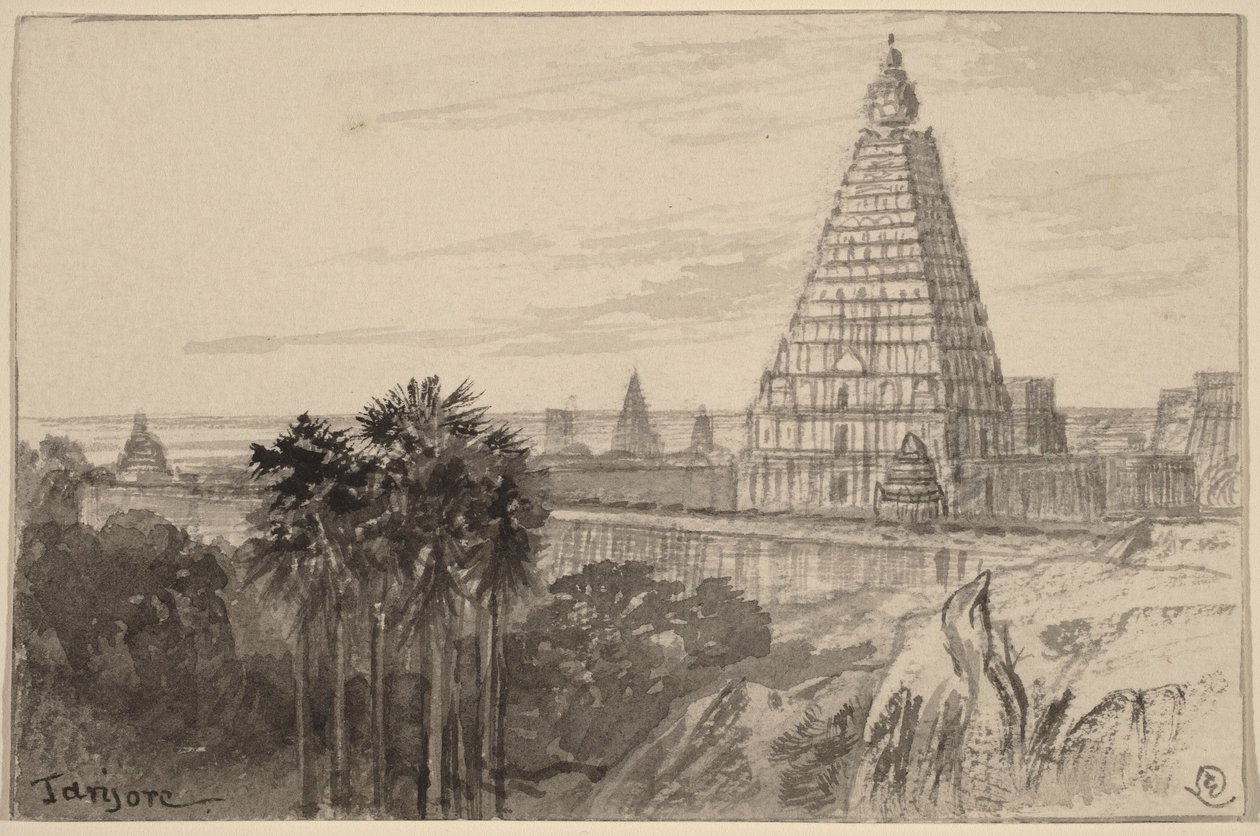 Tanjore, Intia tekijältä Edward Lear