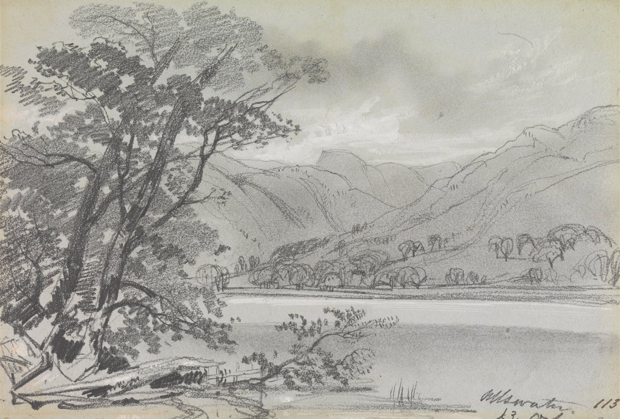 Ullswater tekijältä Edward Lear