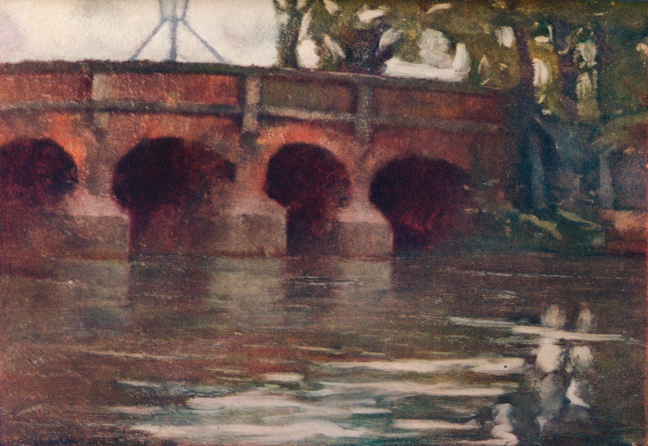 Silta, vuodelta 1911 tekijältä Edward Leslie Badham