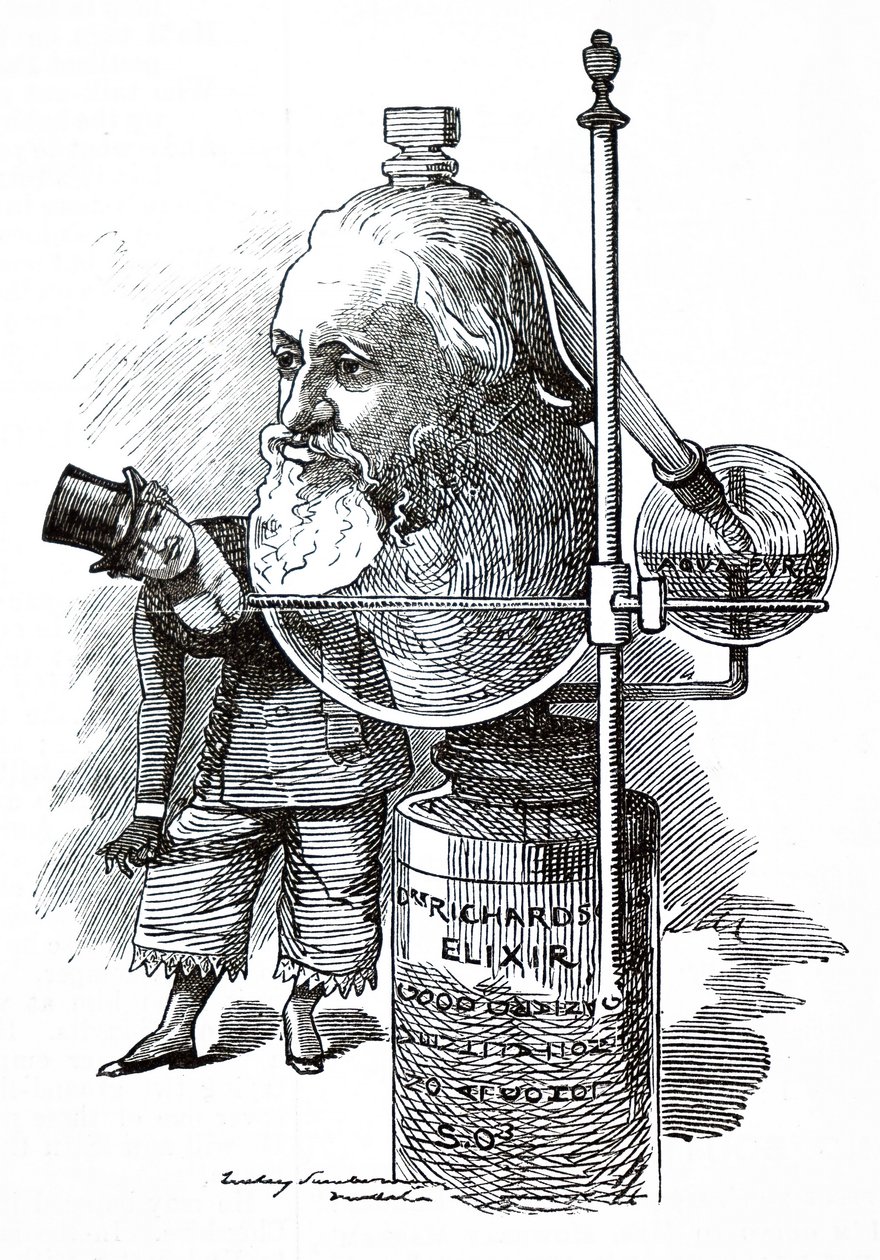 Benjamin Ward Richardson. tekijältä Edward Linley Sambourne