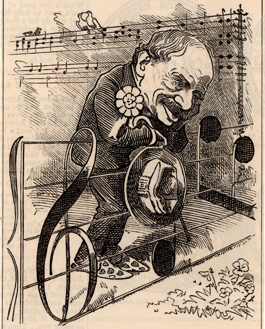 Sarjakuva Julius Benedictistä tekijältä Edward Linley Sambourne