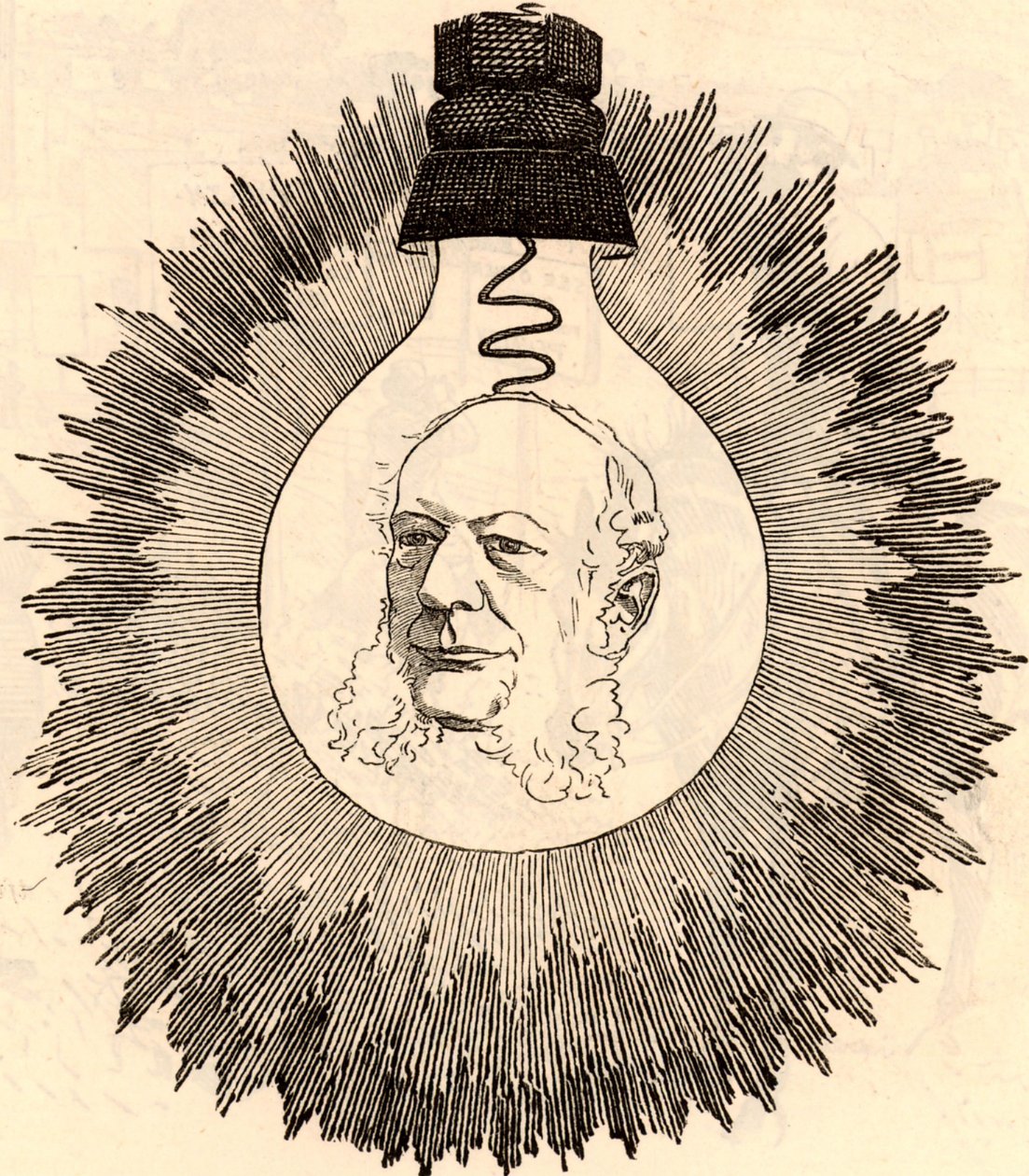 Charles William Siemens (1823-1883) tekijältä Edward Linley Sambourne