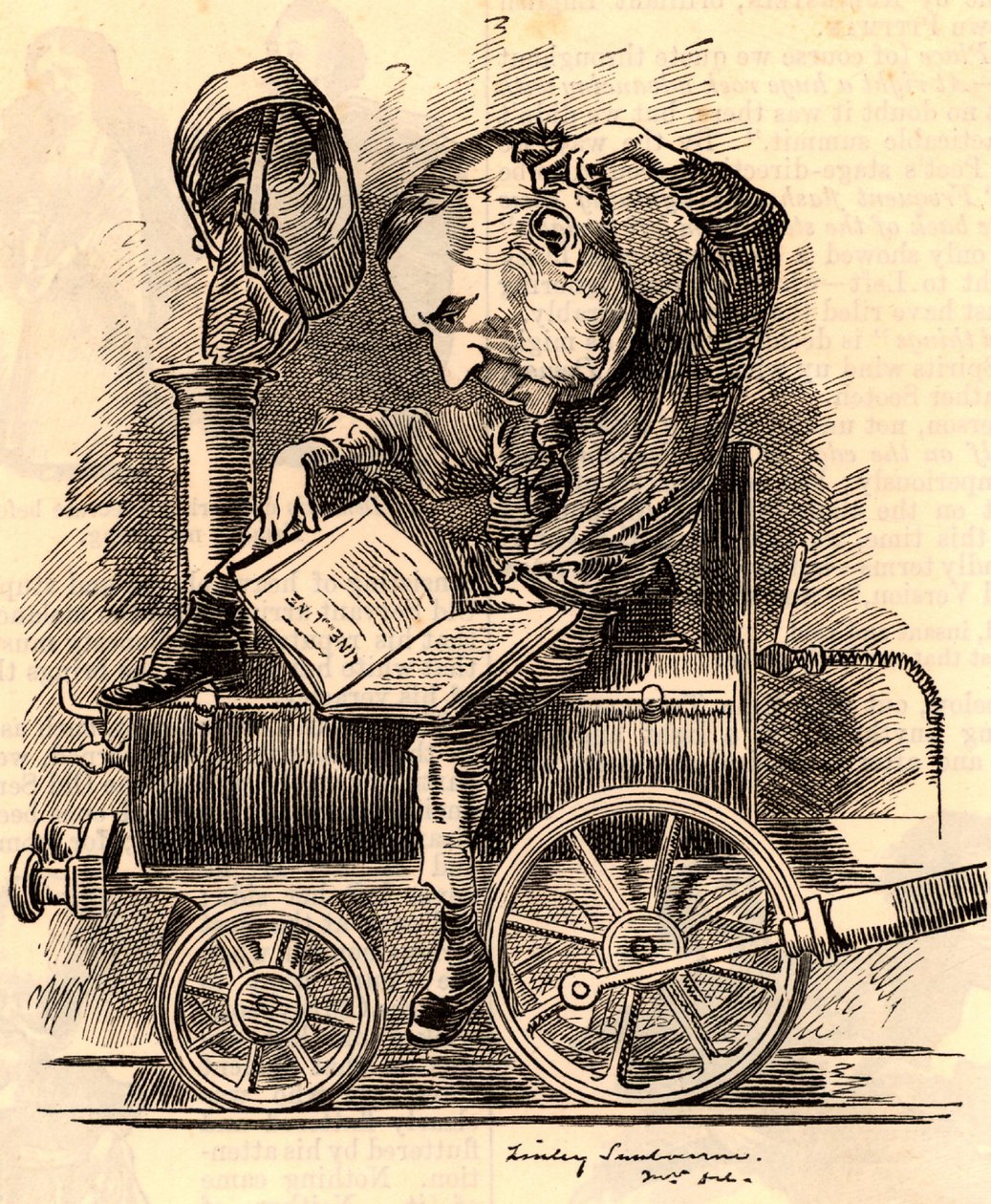 Edward William Watkin (1819-1901) tekijältä Edward Linley Sambourne