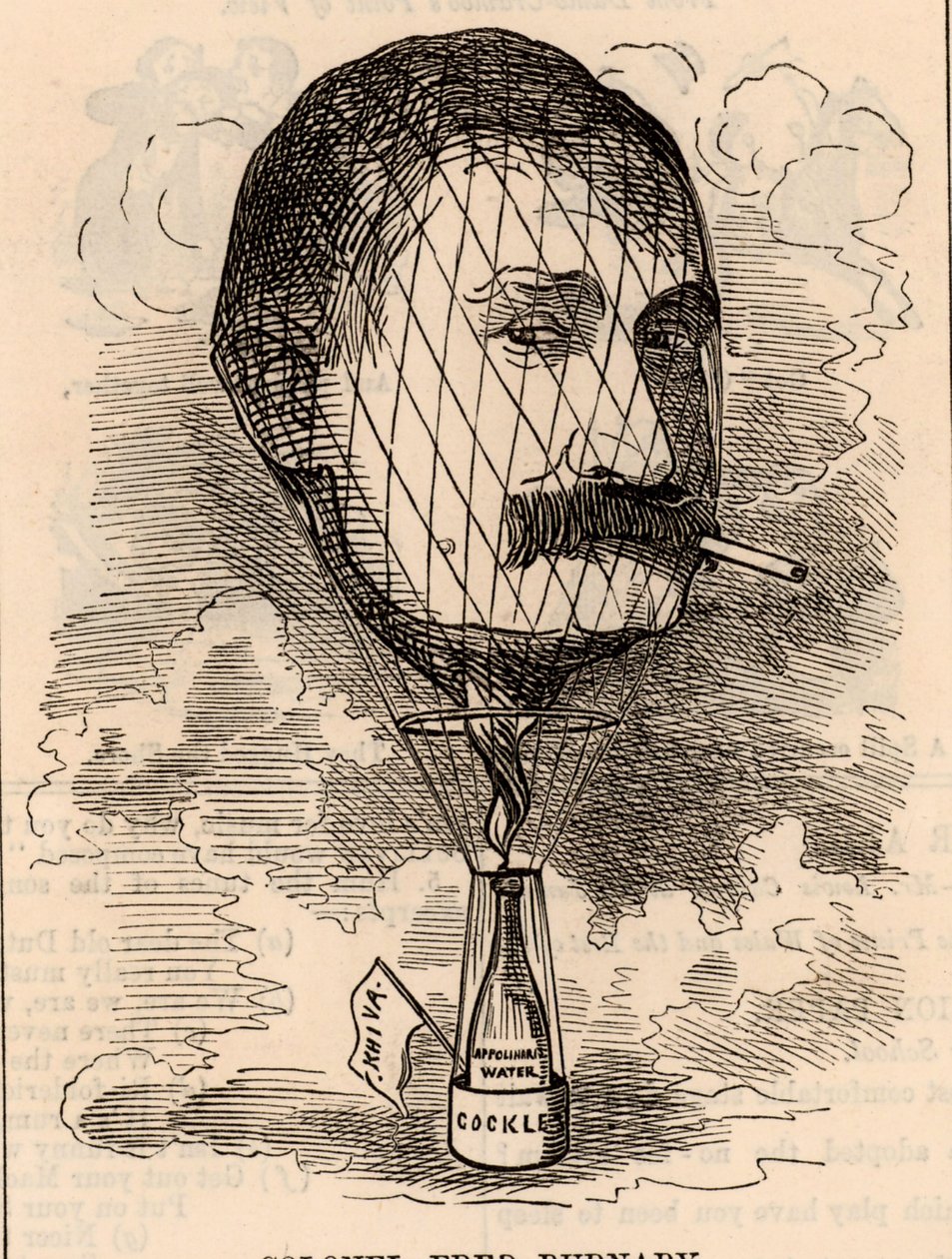 Frederick Gustavus Burnaby tekijältä Edward Linley Sambourne