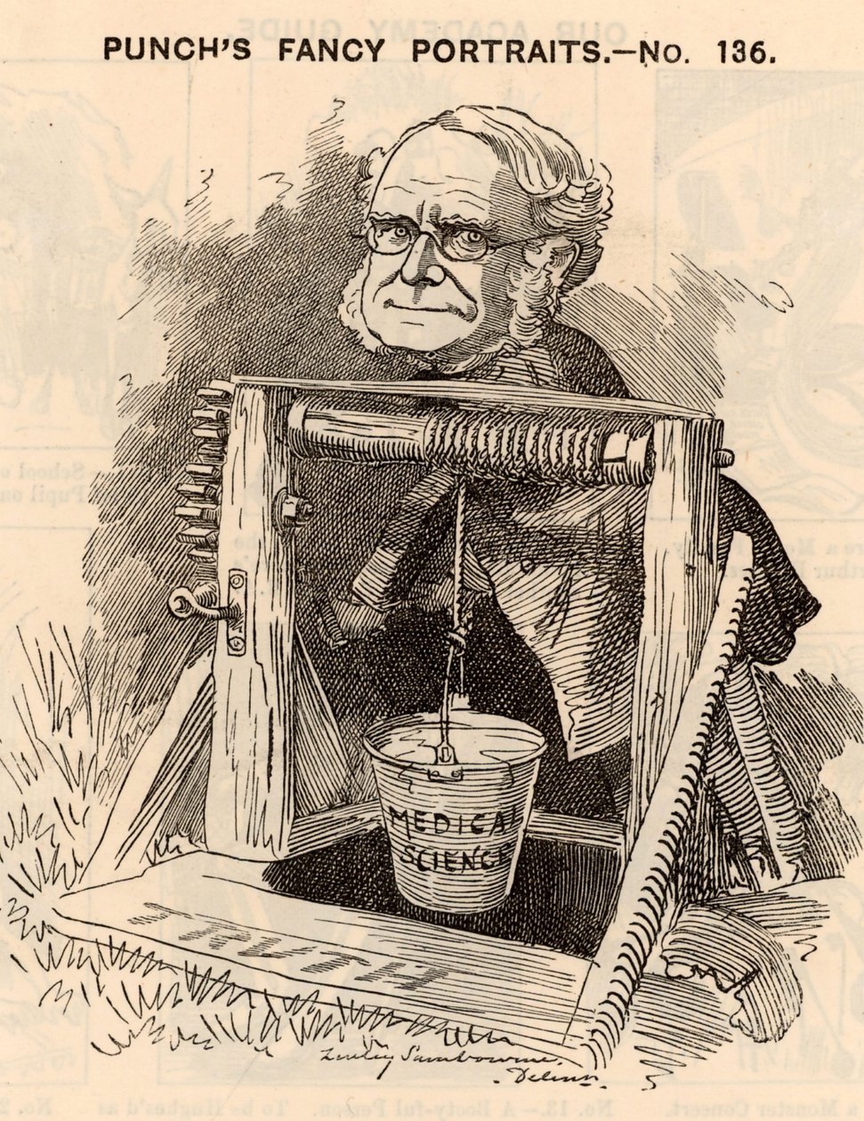 Thomas Spencer Wells (1818-1897) tekijältä Edward Linley Sambourne
