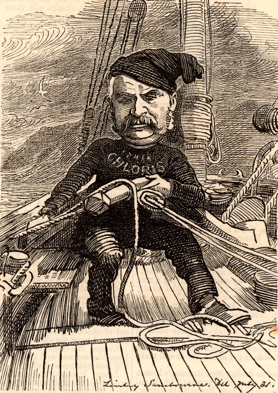 William Schwenck Gilbert (1836-1911) tekijältä Edward Linley Sambourne
