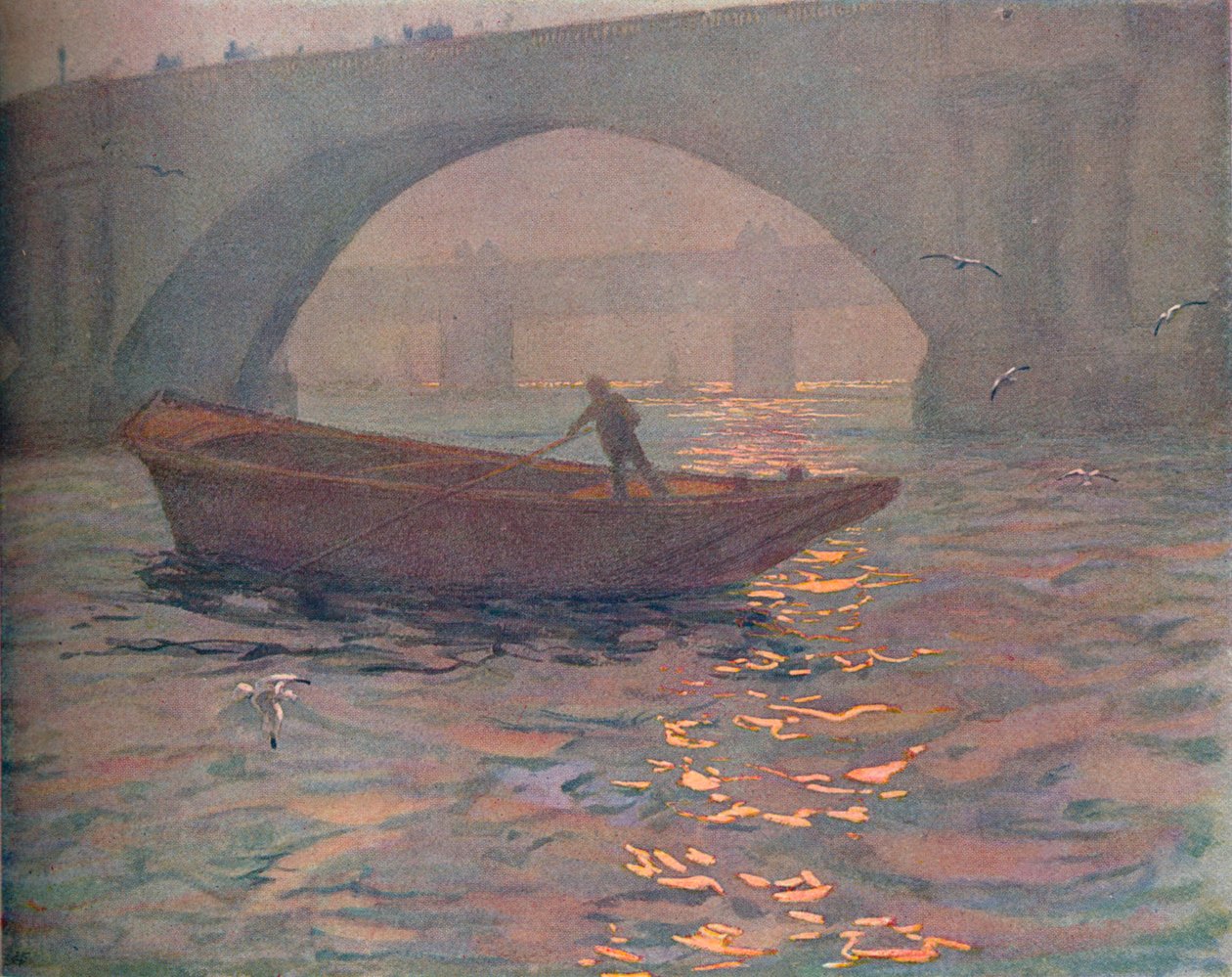 Waterloon silta, 1910 tekijältä Edward Louis Lawrenson