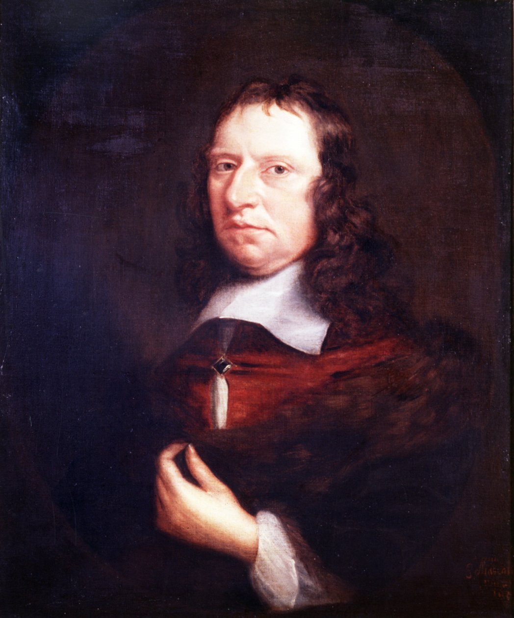 Gentlemanin muotokuva, n. 1655-1658 (öljy kankaalle) tekijältä Edward Mascall
