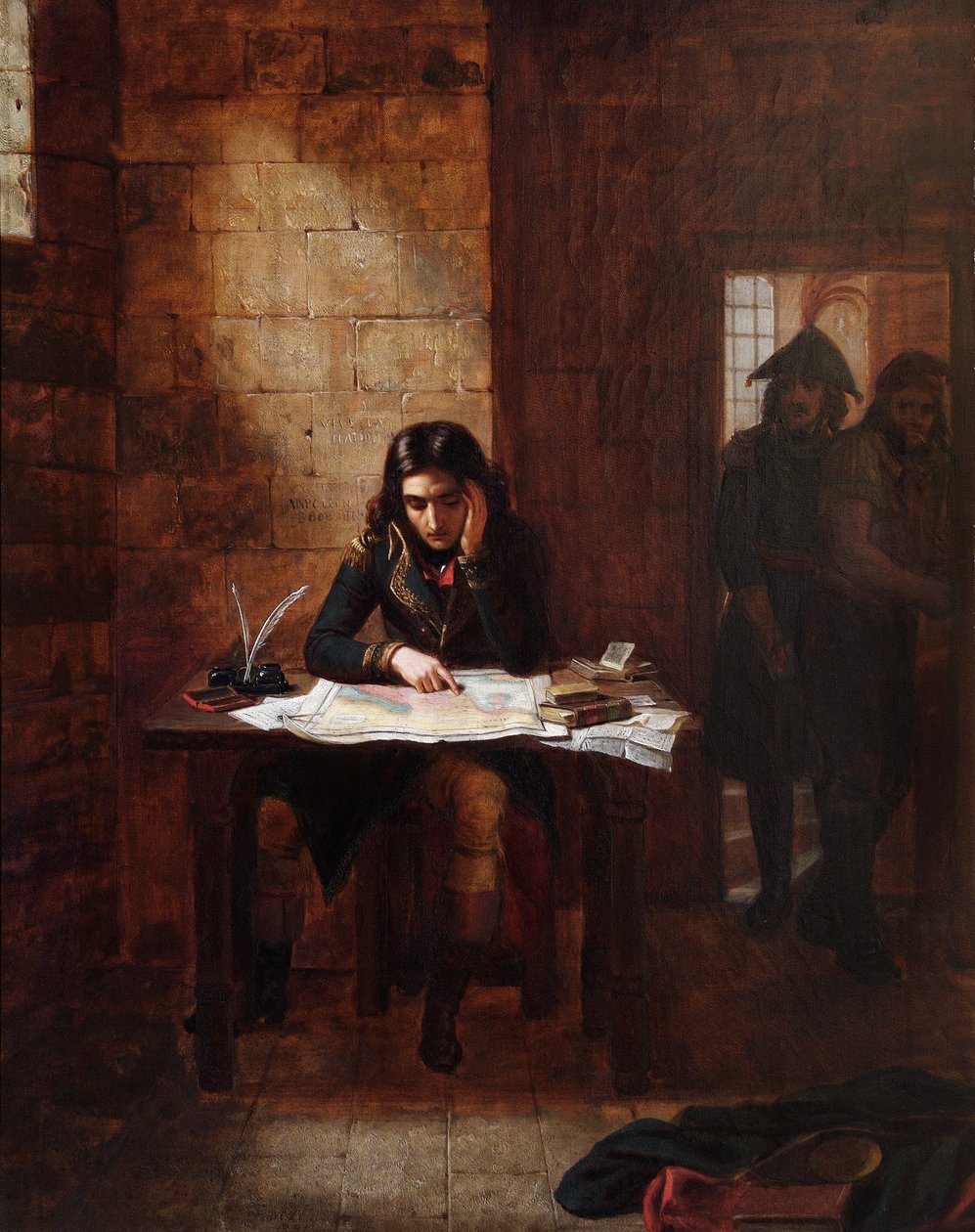 Napoleon Nizzan vankilassa vuonna 1794 tekijältä Edward Matthew Ward