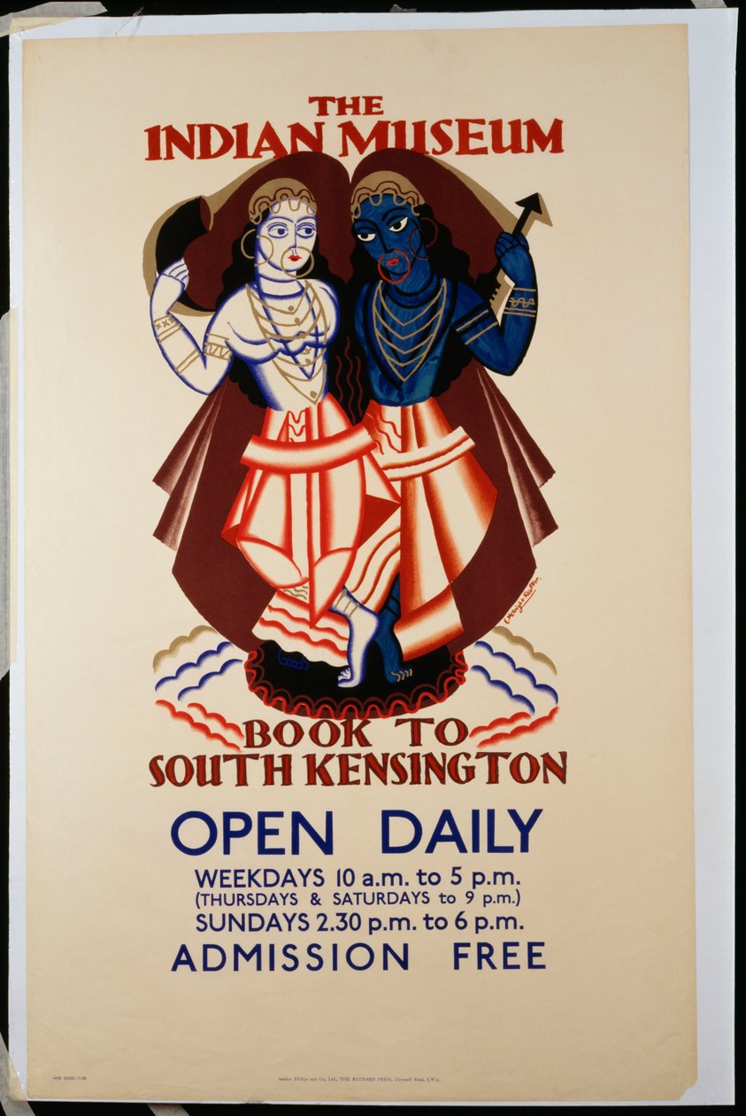 Intiaanimuseo tekijältä Edward McKnight Kauffer