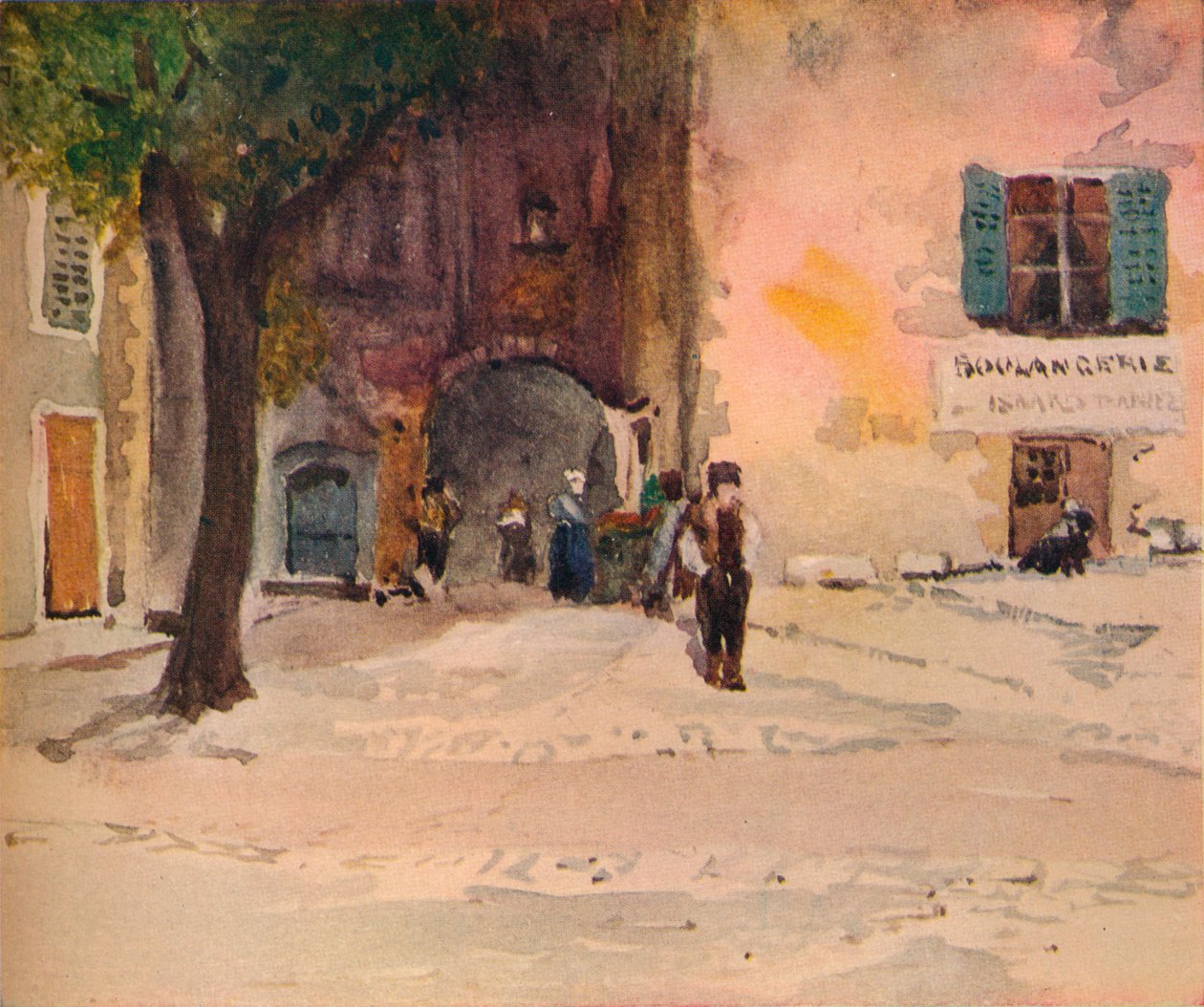 The Gateway, Tourettes, Provence, 1899 tekijältä Edward Millington Synge
