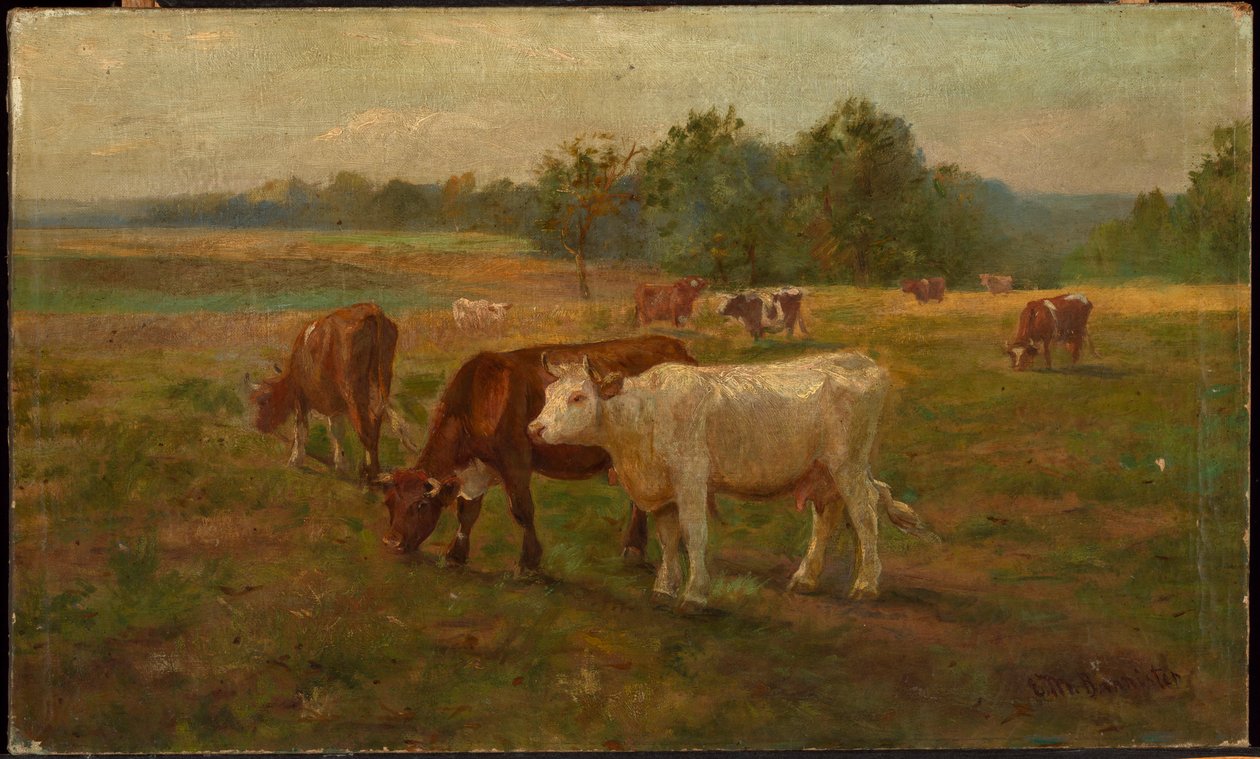 Lehmät tekijältä Edward Mitchell Bannister