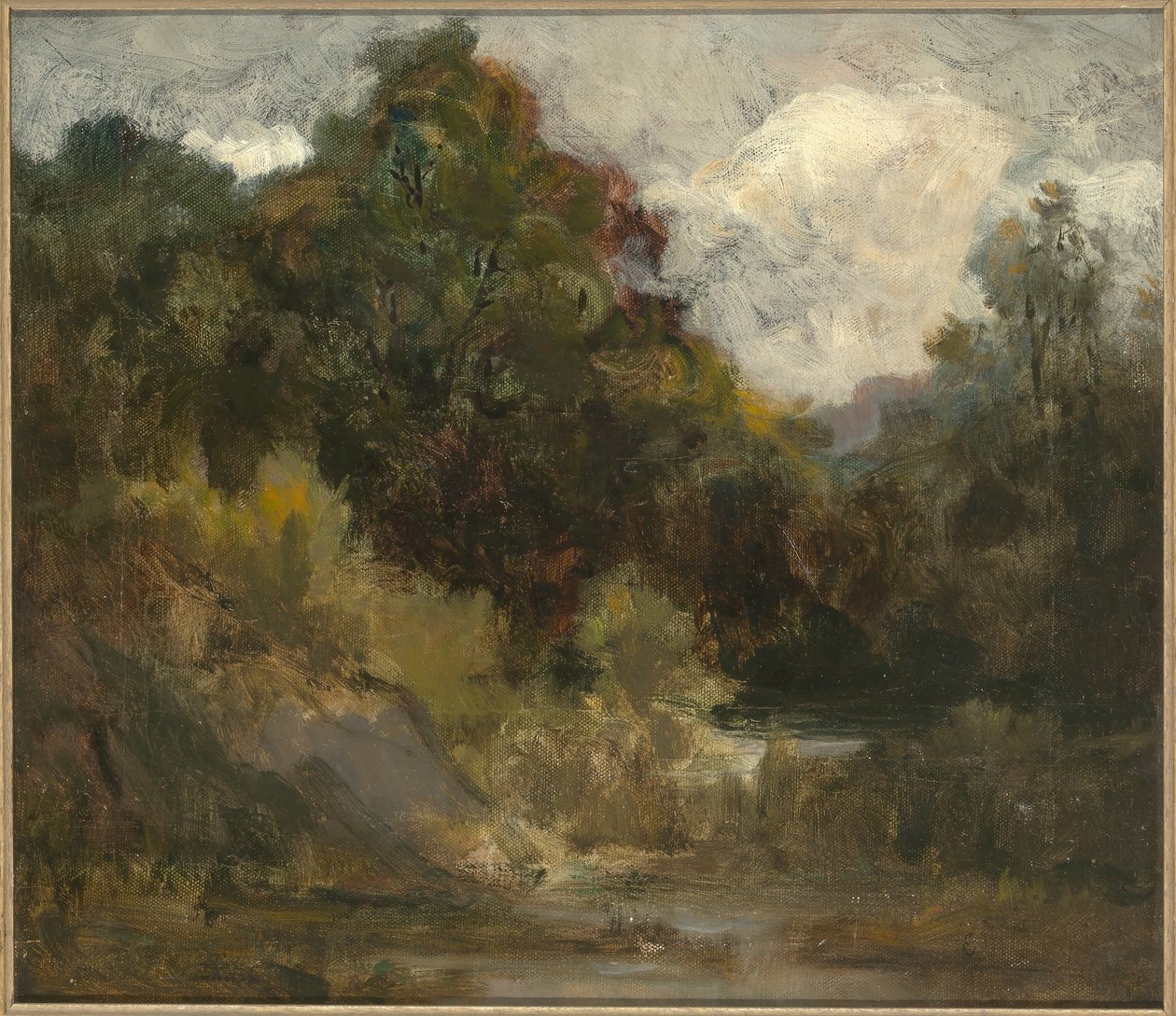 Maisema (puut) tekijältä Edward Mitchell Bannister