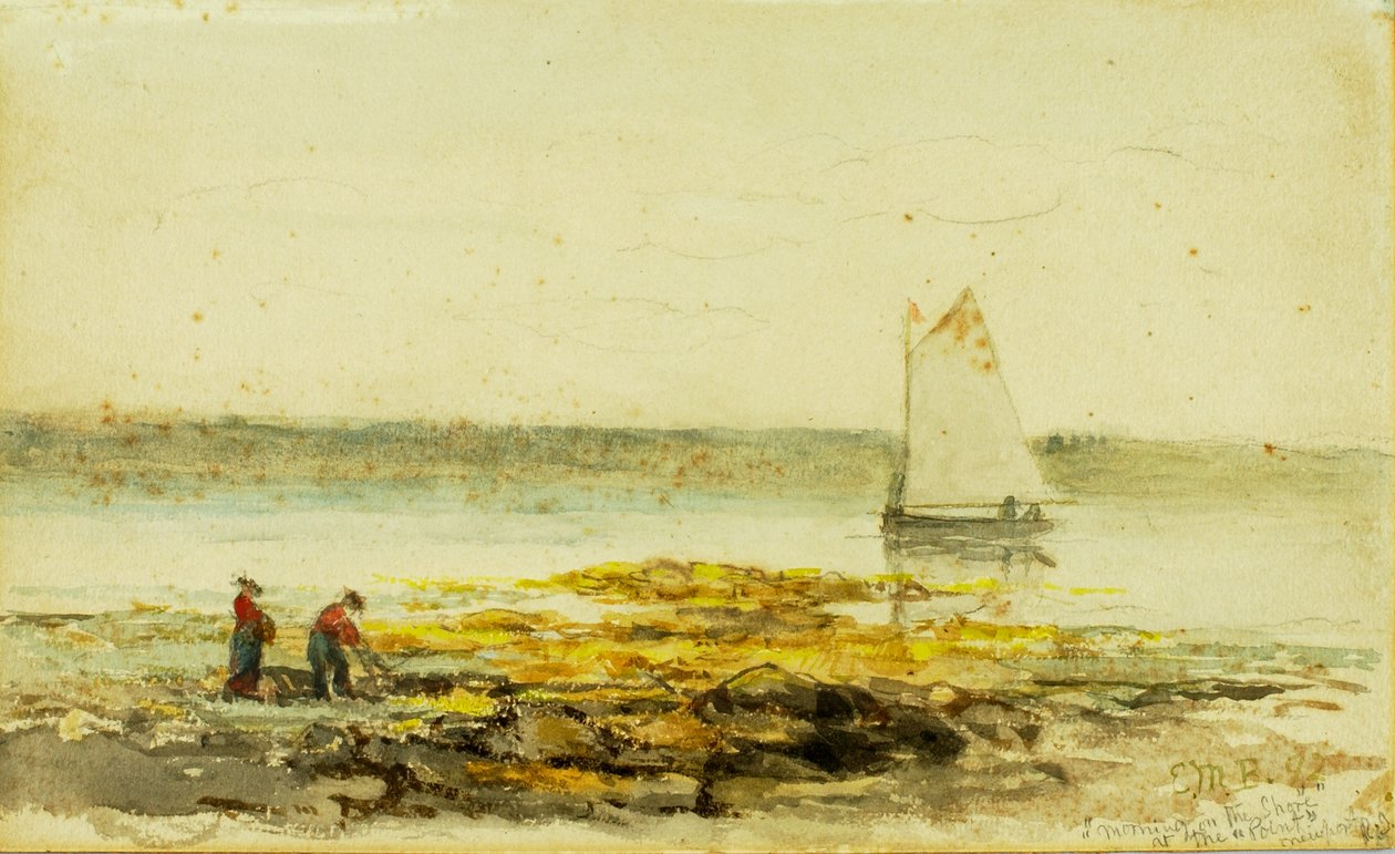 Aamu rannalla, 1892. tekijältä Edward Mitchell Bannister