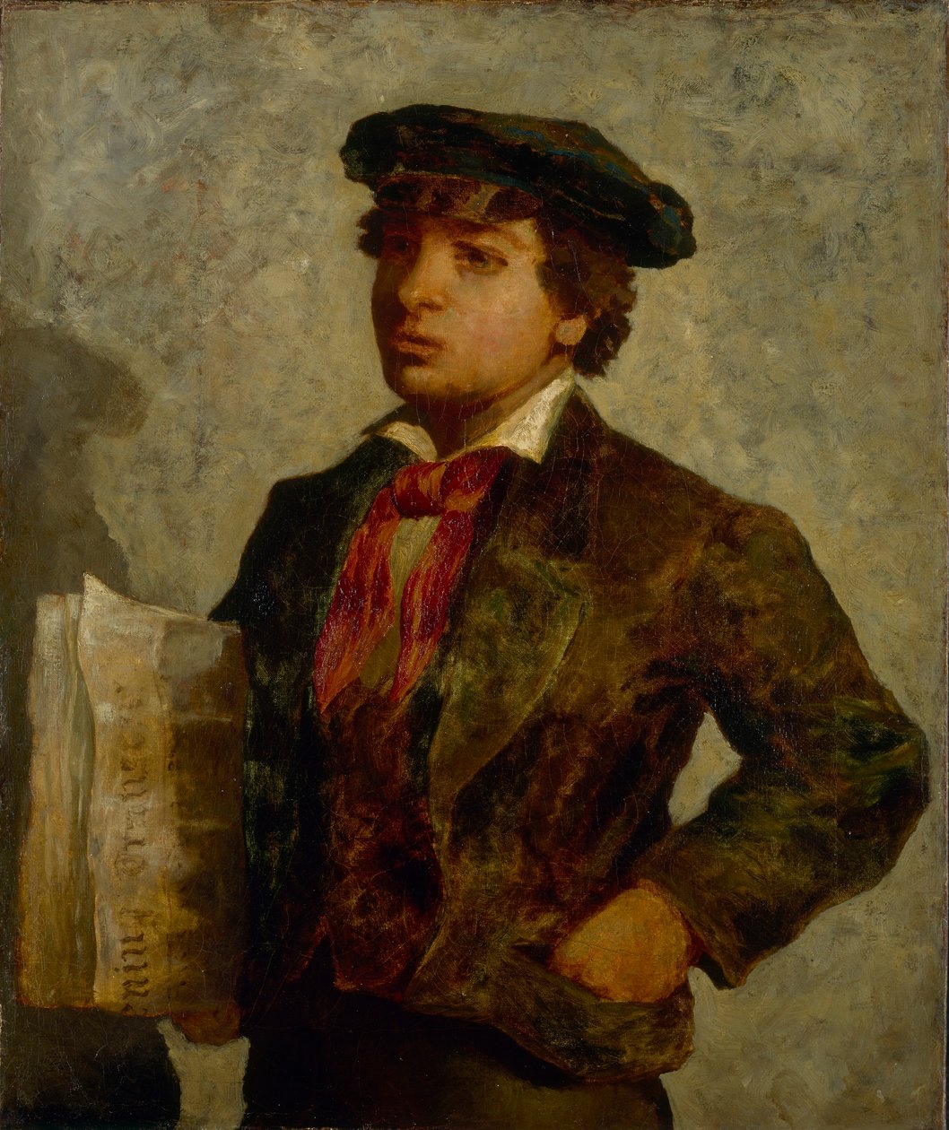 Sanomalehtipoika tekijältä Edward Mitchell Bannister