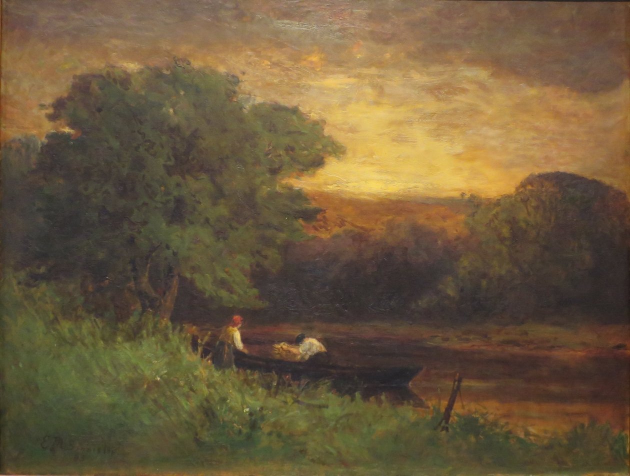 Jokikohtaus tekijältä Edward Mitchell Bannister