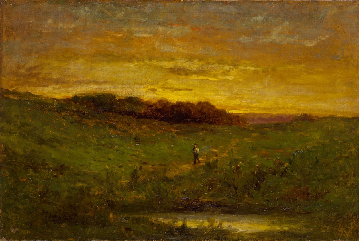 Auringonlasku tekijältä Edward Mitchell Bannister