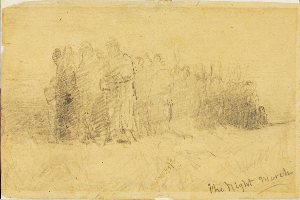 Yön marssi tekijältä Edward Mitchell Bannister