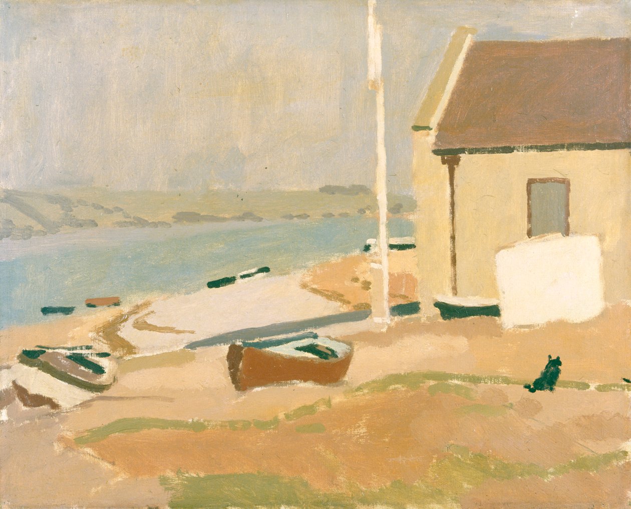 "Lifeboat House, Ferryside", 1923-1943 tekijältä Edward Morland Lewis