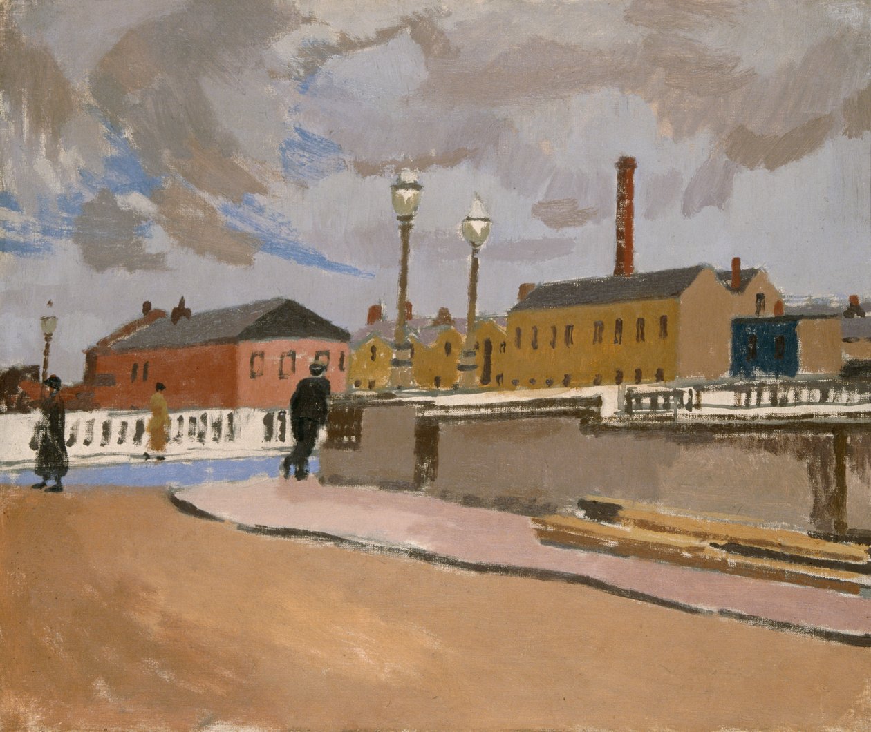 Street in Cork (Öljy kankaalle) tekijältä Edward Morland Lewis