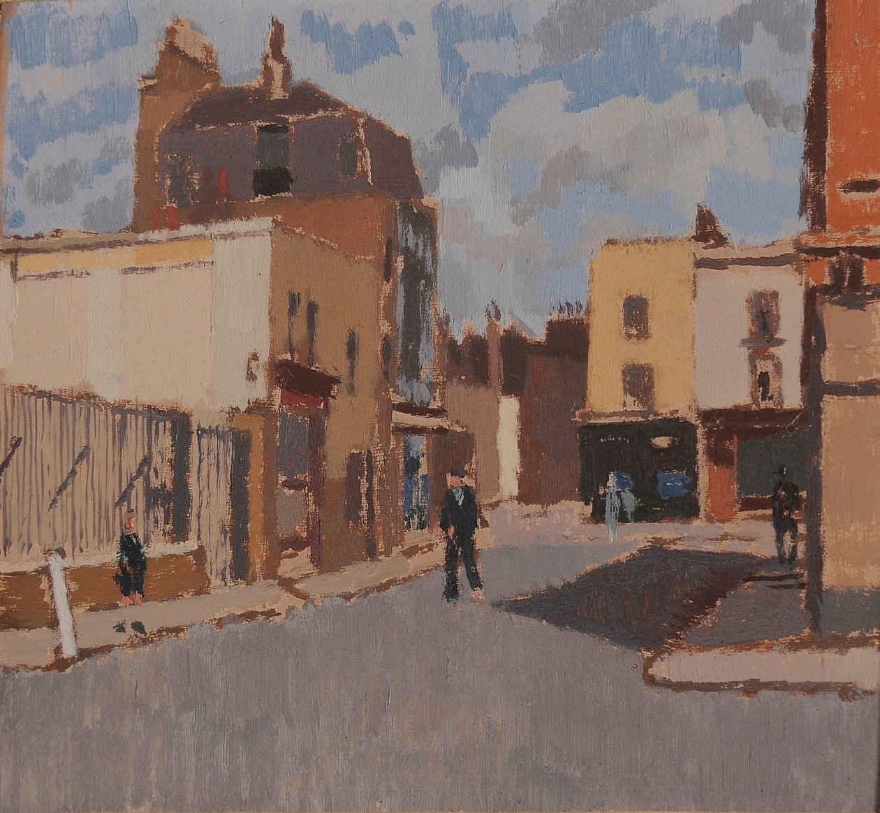 "Street in Spring", 1923-1943 tekijältä Edward Morland Lewis