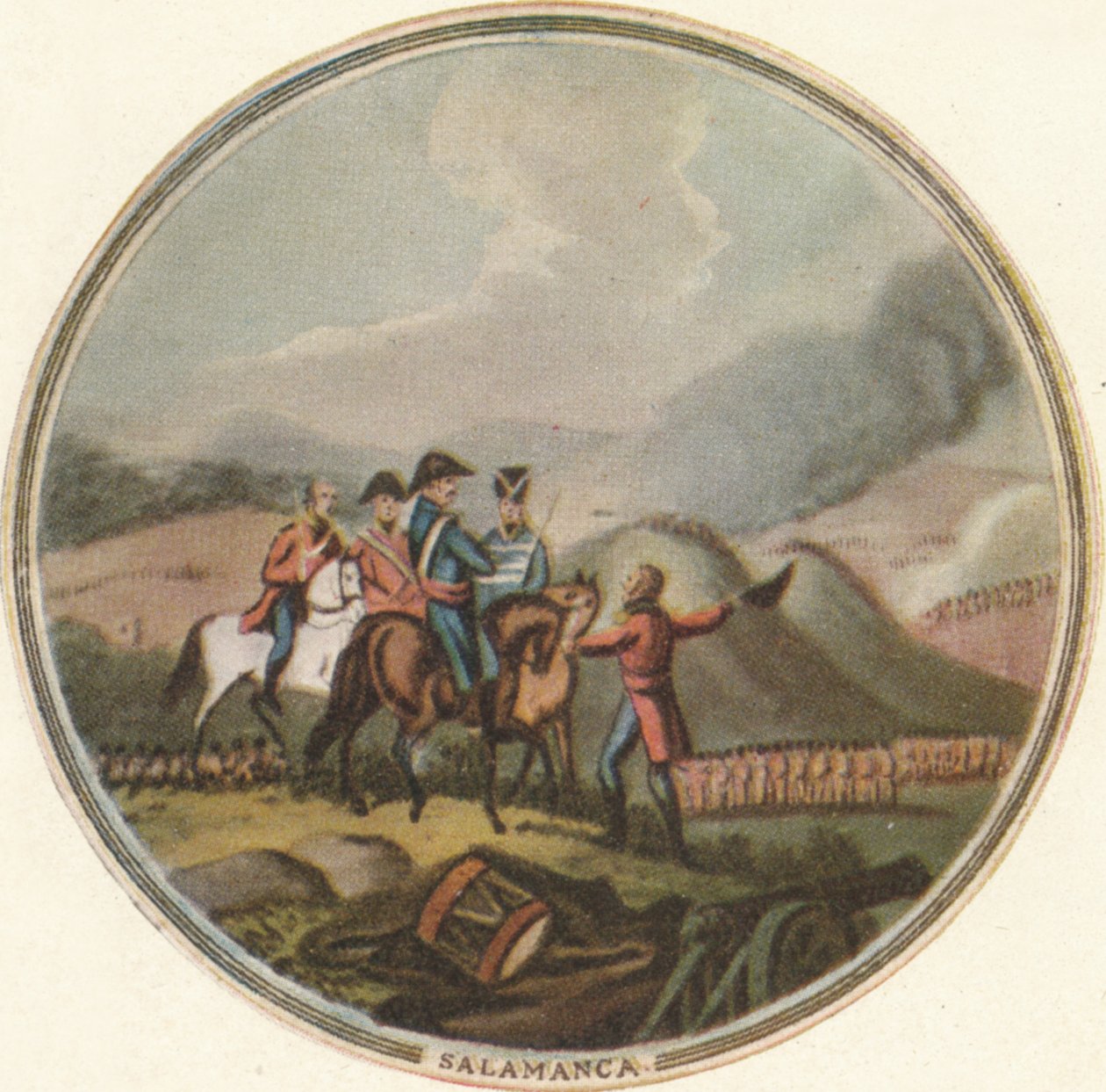 Salamancan taistelu, 1815, 1910 tekijältä Edward Orme