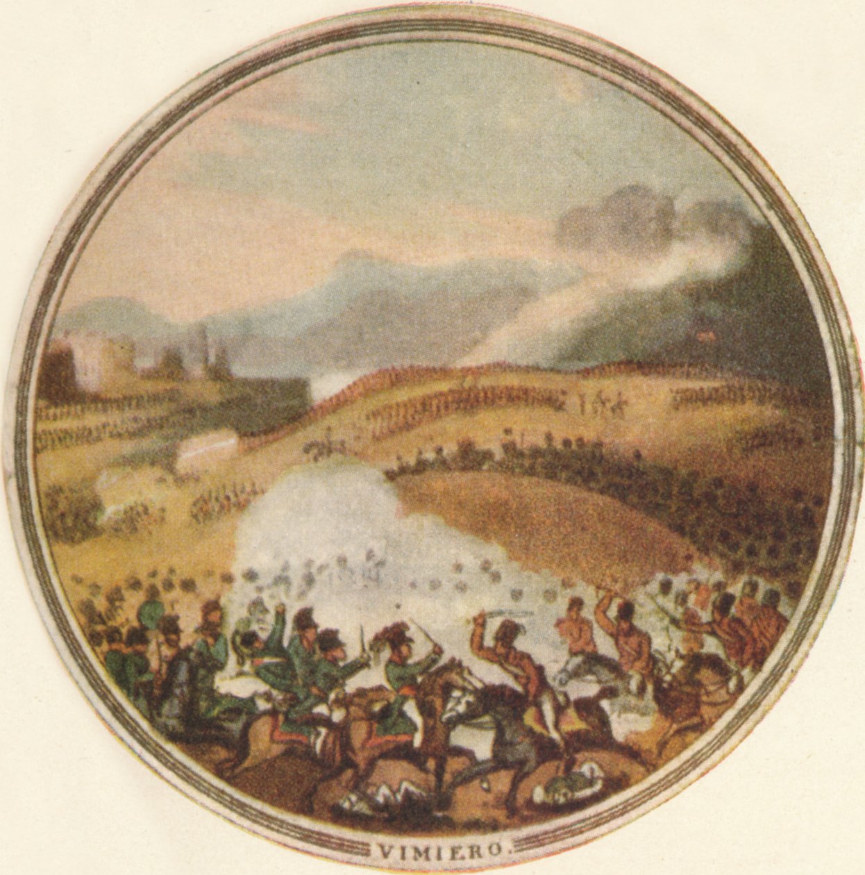 Vimieron taistelu, 1815, 1910 tekijältä Edward Orme