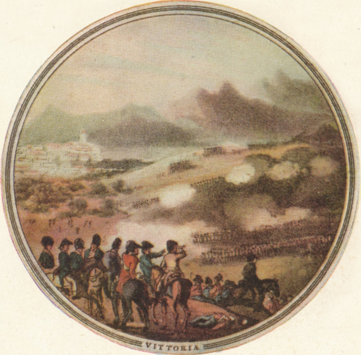 Vittorian taistelu, 1815 1910 tekijältä Edward Orme