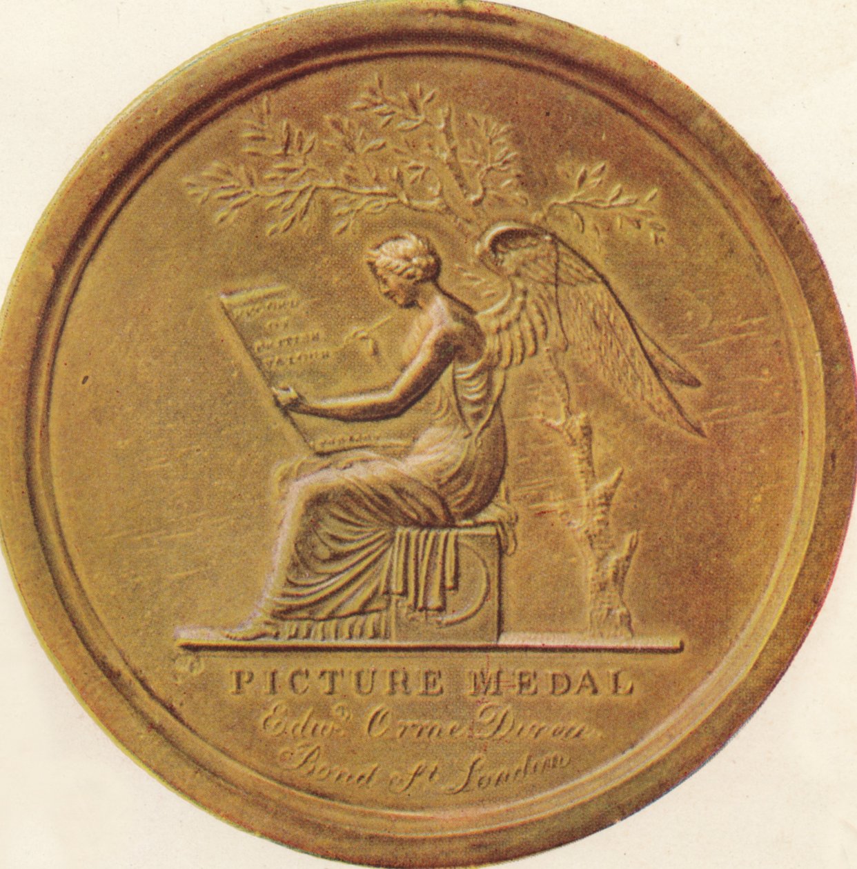 Britannian armeijan taistelut 1808–1814 - Kuvamitali, 1815, 1910. tekijältä Edward Orme