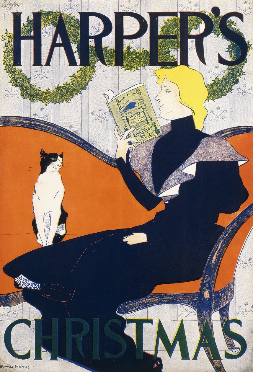Harperin joulu, 1894 tekijältä Edward Penfield