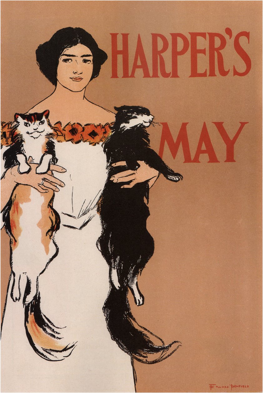 Harpers toukokuuta 1897 tekijältä Edward Penfield