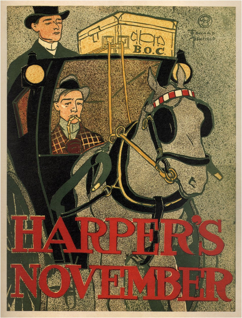 Harpers marraskuussa 1896 tekijältä Edward Penfield