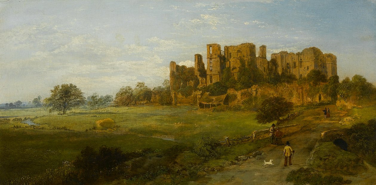 Kesäkuun aamu, Kenilworthin linna, 1865 tekijältä Edward Price
